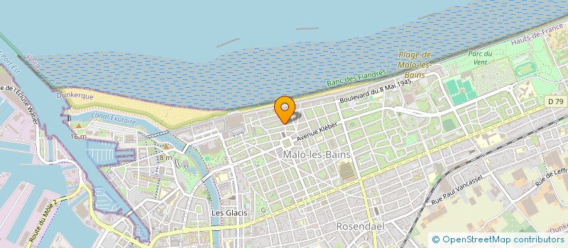 localisation de l'entreprise DUNKERQUE JAZZ UP à DUNKERQUE