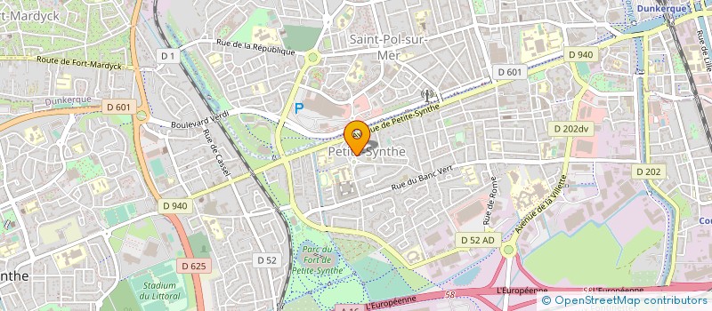 localisation de l'entreprise DUNKERQUE LITTORAL CYCLISME à DUNKERQUE