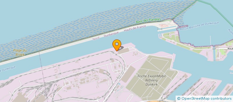 localisation de l'entreprise DUNKERQUE MULTIBULK TERMINAL à DUNKERQUE