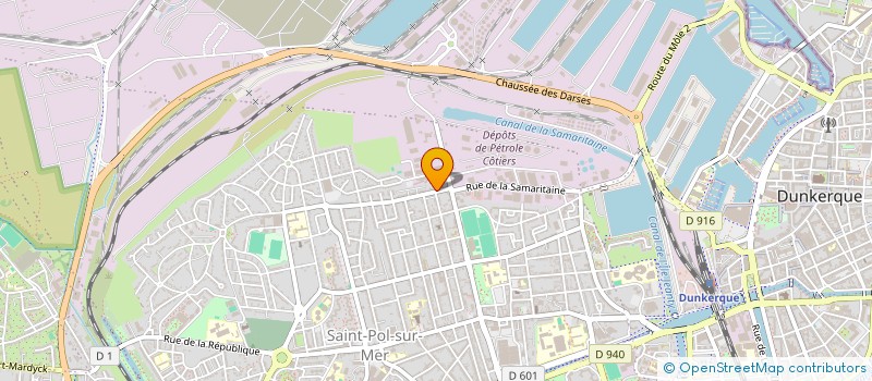 localisation de l'entreprise DUNKERQUE PARE BRISE à DUNKERQUE