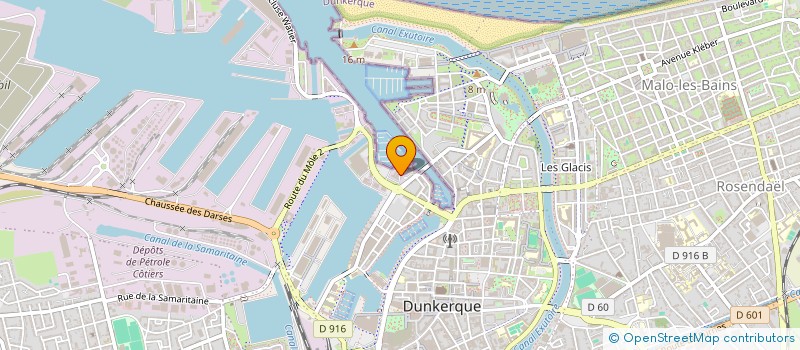 localisation de l'entreprise DUNKERQUE PORT PARTICIPATIONS à DUNKERQUE