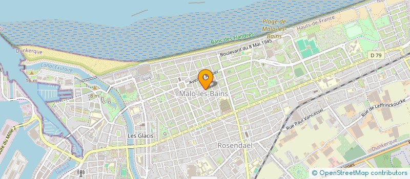localisation de l'entreprise DUNKERQUE RAIDS AVENTURE à DUNKERQUE
