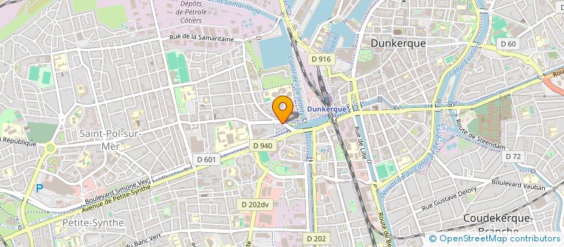 localisation de l'entreprise DUNKERQUE VITRAGES AUTOMOBILES EN ABREGE DVA à DUNKERQUE