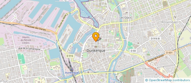 localisation de l'entreprise DUNKERQUE10 à DUNKERQUE