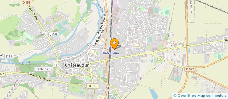 localisation de l'entreprise DUNOIS LOISIRS à CHATEAUDUN