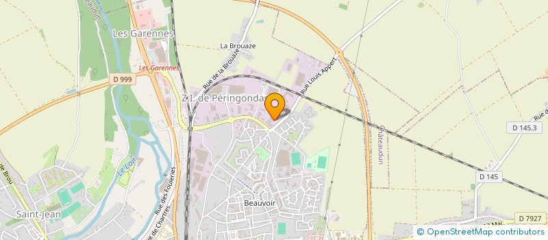localisation de l'entreprise DUNOIS PERCHE INSERTION à CHATEAUDUN