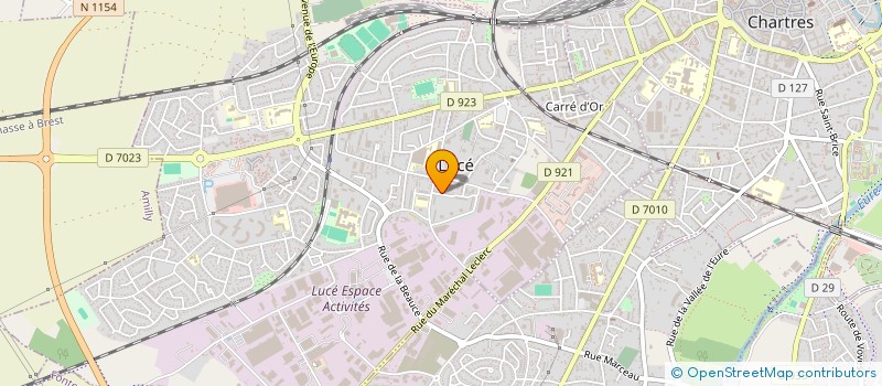 localisation de l'entreprise DUNOIS SECURITE à LUCE