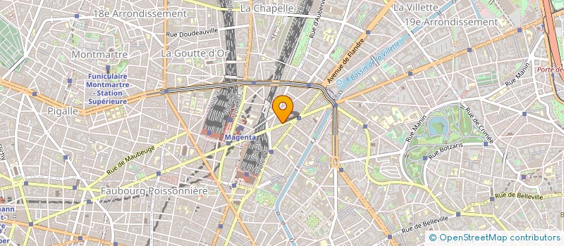 localisation de l'entreprise DUNOIS TAXIS  PARIS
