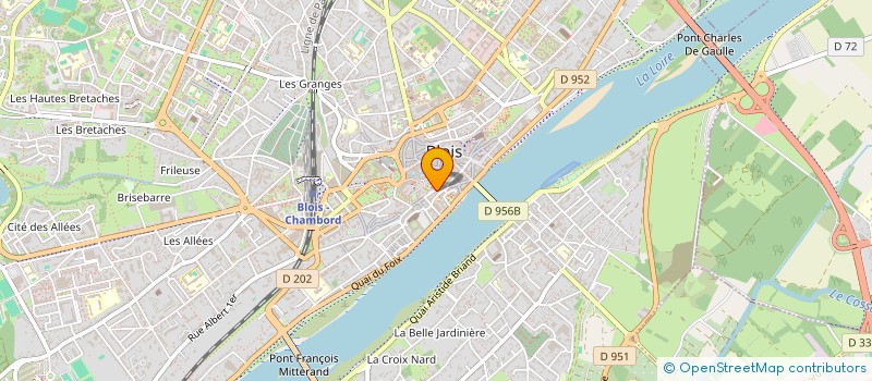 localisation de l'entreprise DUNOIS VOYAGES  BLOIS