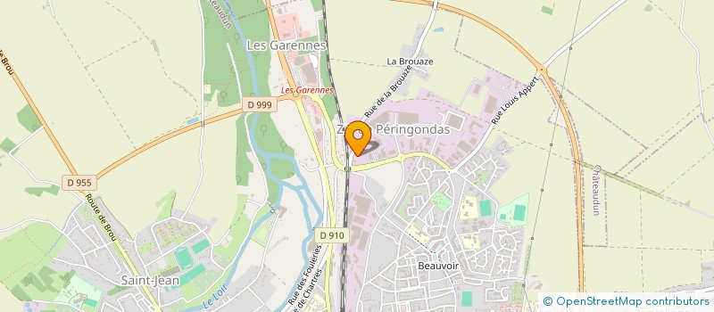 localisation de l'entreprise DUNOISE MATERIELS à CHATEAUDUN
