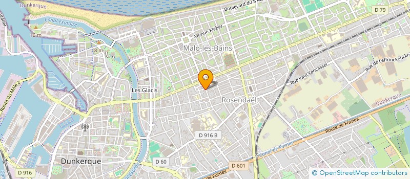 localisation de l'entreprise DUNVEGAN à DUNKERQUE