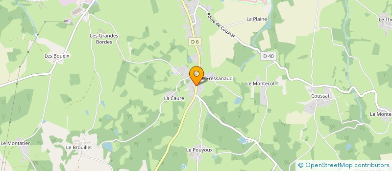 localisation de l'entreprise DUNVETO à BONNAT
