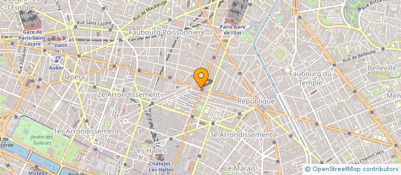 localisation de l'entreprise DUNYA 2000 à PARIS 10