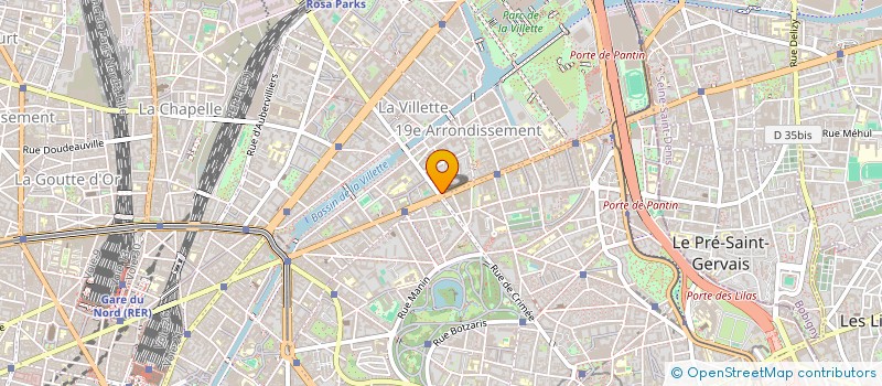 localisation de l'entreprise DUNYA  PARIS