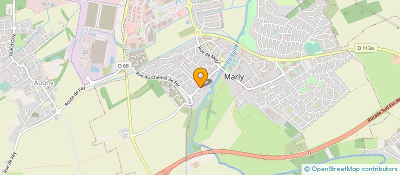 localisation de l'entreprise DUO à MARLY