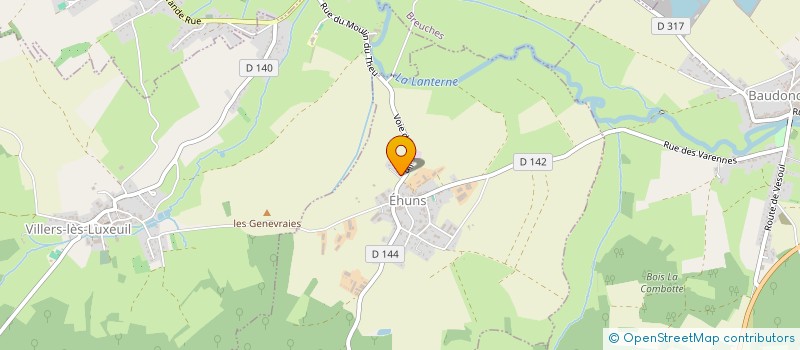 localisation de l'entreprise DUO  EHUNS