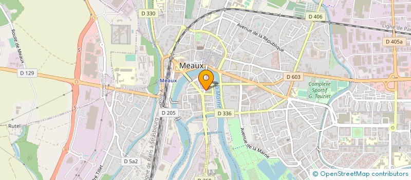 localisation de l'entreprise DUO 77 à MEAUX