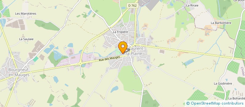 localisation de l'entreprise DUO 84  MAUGES-SUR-LOIRE