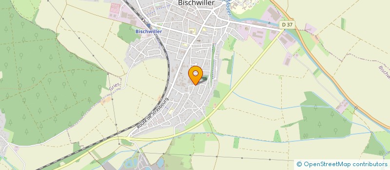 localisation de l'entreprise DUO BATI  BISCHWILLER