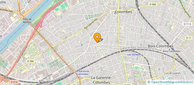 localisation de l'entreprise DUO BODY COACH  COLOMBES