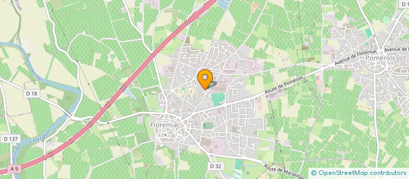 localisation de l'entreprise DUO CLEANER  FLORENSAC