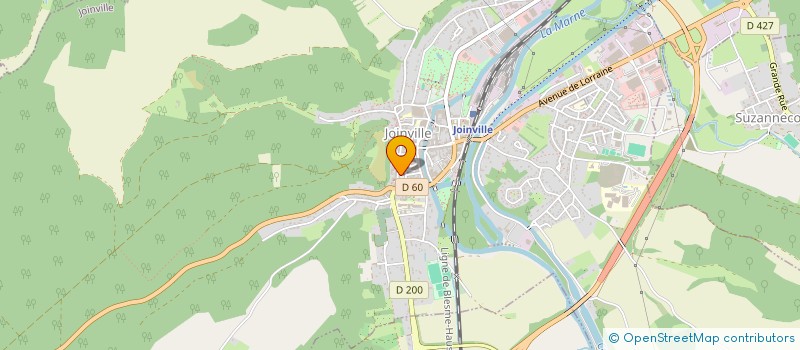 localisation de l'entreprise DUO COIFF à JOINVILLE