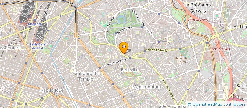 localisation de l'entreprise DUO CONCEPT  PARIS