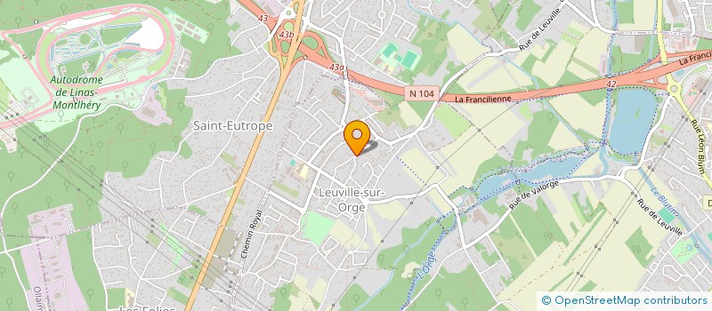 localisation de l'entreprise DUO CONSEILS  BURCY