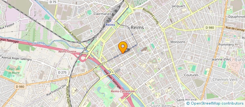 localisation de l'entreprise DUO-CORTORUM  REIMS