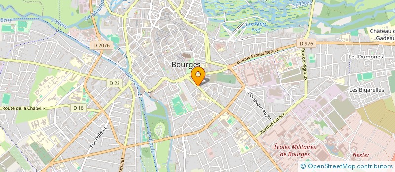 localisation de l'entreprise DUO DE CHARME  BOURGES