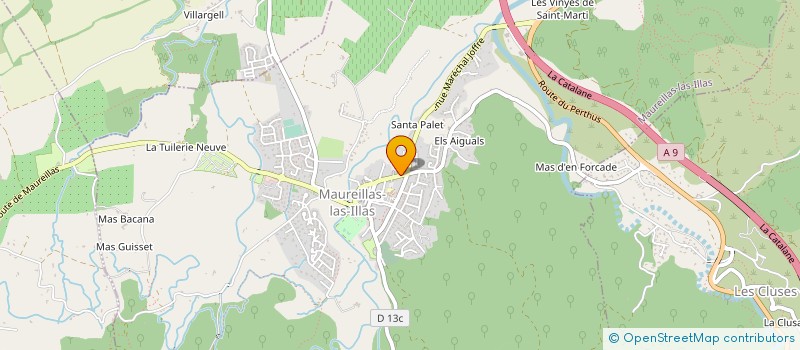 localisation de l'entreprise DUO DE FEMMES  MAUREILLAS-LAS-ILLAS