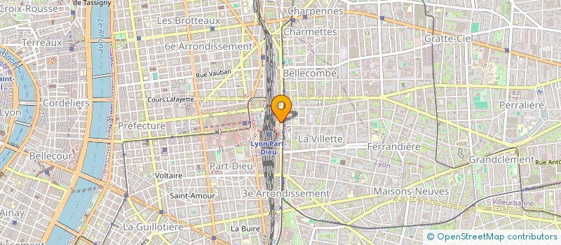 localisation de l'entreprise DUO DIRECT  LYON