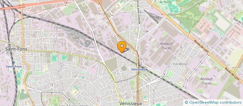 localisation de l'entreprise DUO DIRIGEANTS  VENISSIEUX