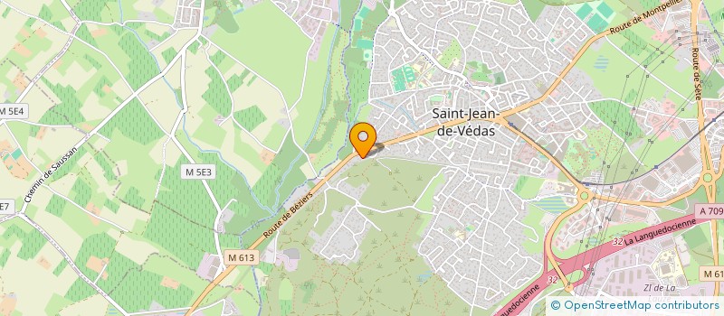 localisation de l'entreprise DUO-DOM  SAINT-JEAN-DE-VEDAS