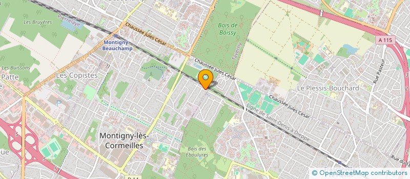 localisation de l'entreprise DUO DRIVER  MONTIGNY-LES-CORMEILLES