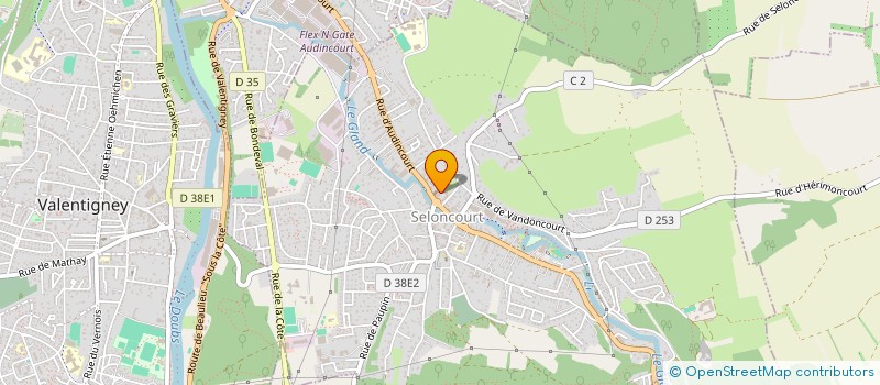 localisation de l'entreprise DUO EN SUR REGIME  DASLE