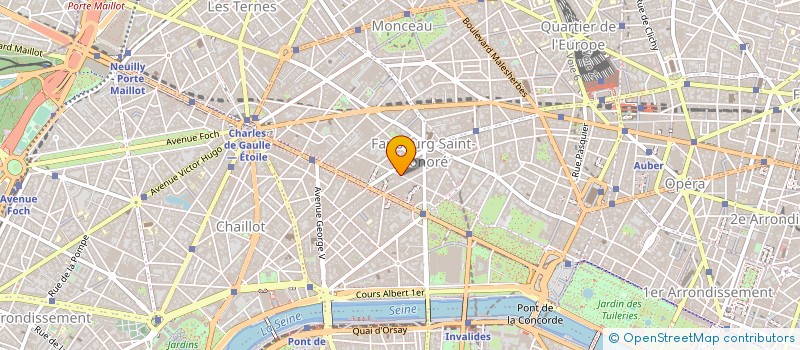 localisation de l'entreprise DUO FINANCES à PARIS