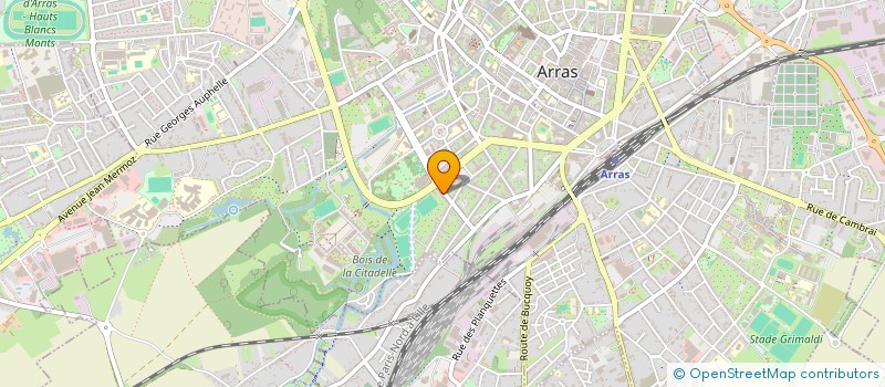 localisation de l'entreprise DUO GOURMAND à ARRAS