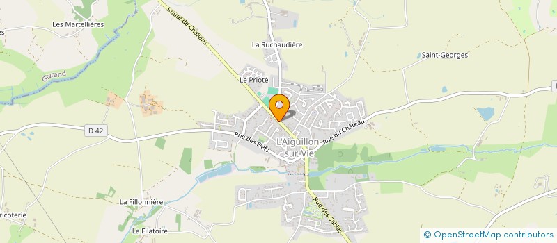 localisation de l'entreprise DUO HARDSTYLE SYSTEM (D.H.S)  LA CHAPELLE-HERMIER