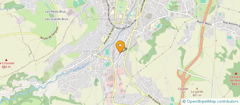 localisation de l'entreprise DUO IMMO  LE PUY-EN-VELAY