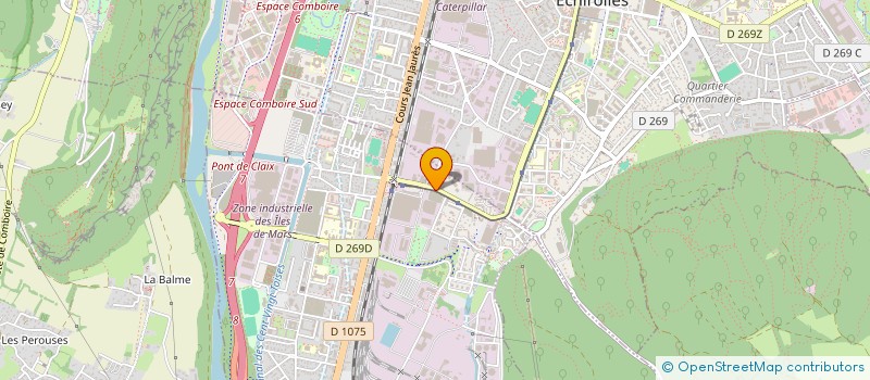 localisation de l'entreprise DUO INSTALLATIONS  LE PONT-DE-CLAIX