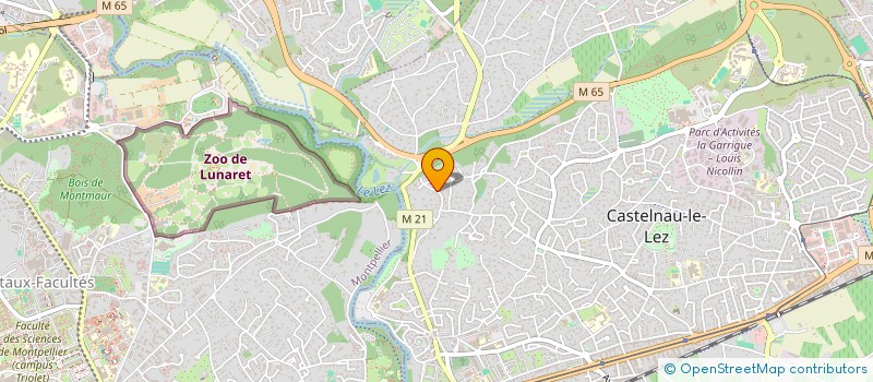 localisation de l'entreprise DUO INVEST à CASTELNAU-LE-LEZ