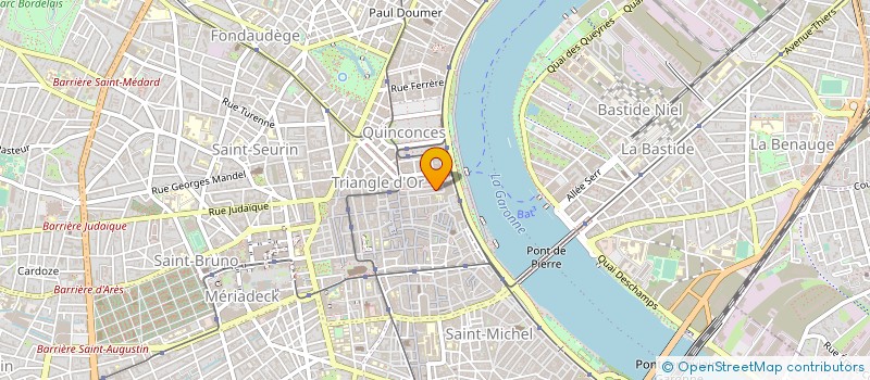 localisation de l'entreprise DUO JUMP à BORDEAUX
