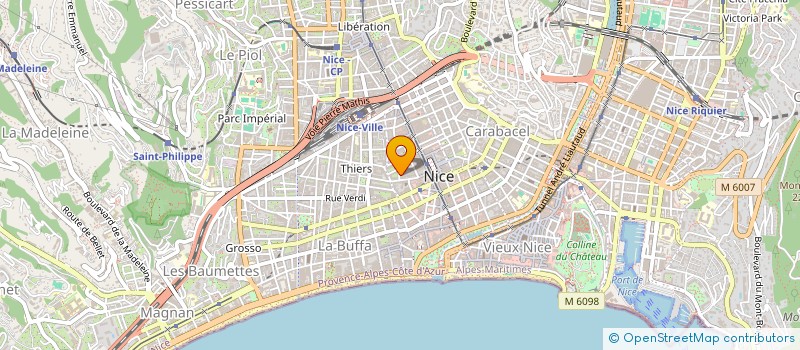 localisation de l'entreprise DUO KO  NICE