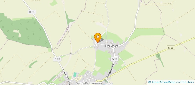 localisation de l'entreprise DUO MANIVELLE ET CARTONS  SAINS-RICHAUMONT