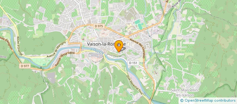 localisation de l'entreprise DUO NOSTALGIE VOCONCES  VAISON-LA-ROMAINE