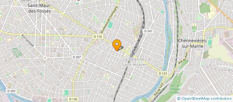 localisation de l'entreprise DUO PACA HOLDING  SAINT-MAUR-DES-FOSSES