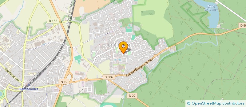 localisation de l'entreprise DUO PIANCCELLO  RAMBOUILLET