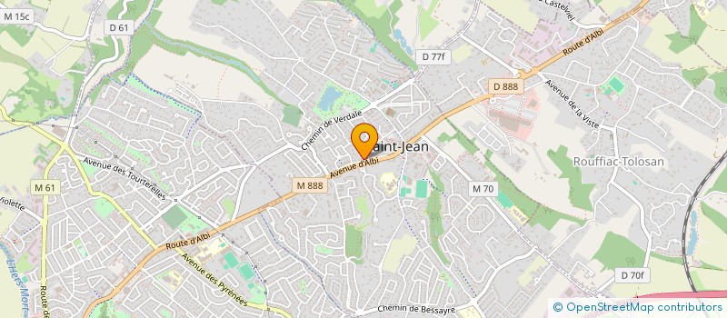 localisation de l'entreprise DUO STYL à SAINT-JEAN