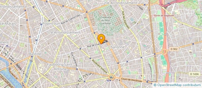 localisation de l'entreprise DUO STYLE  PARIS